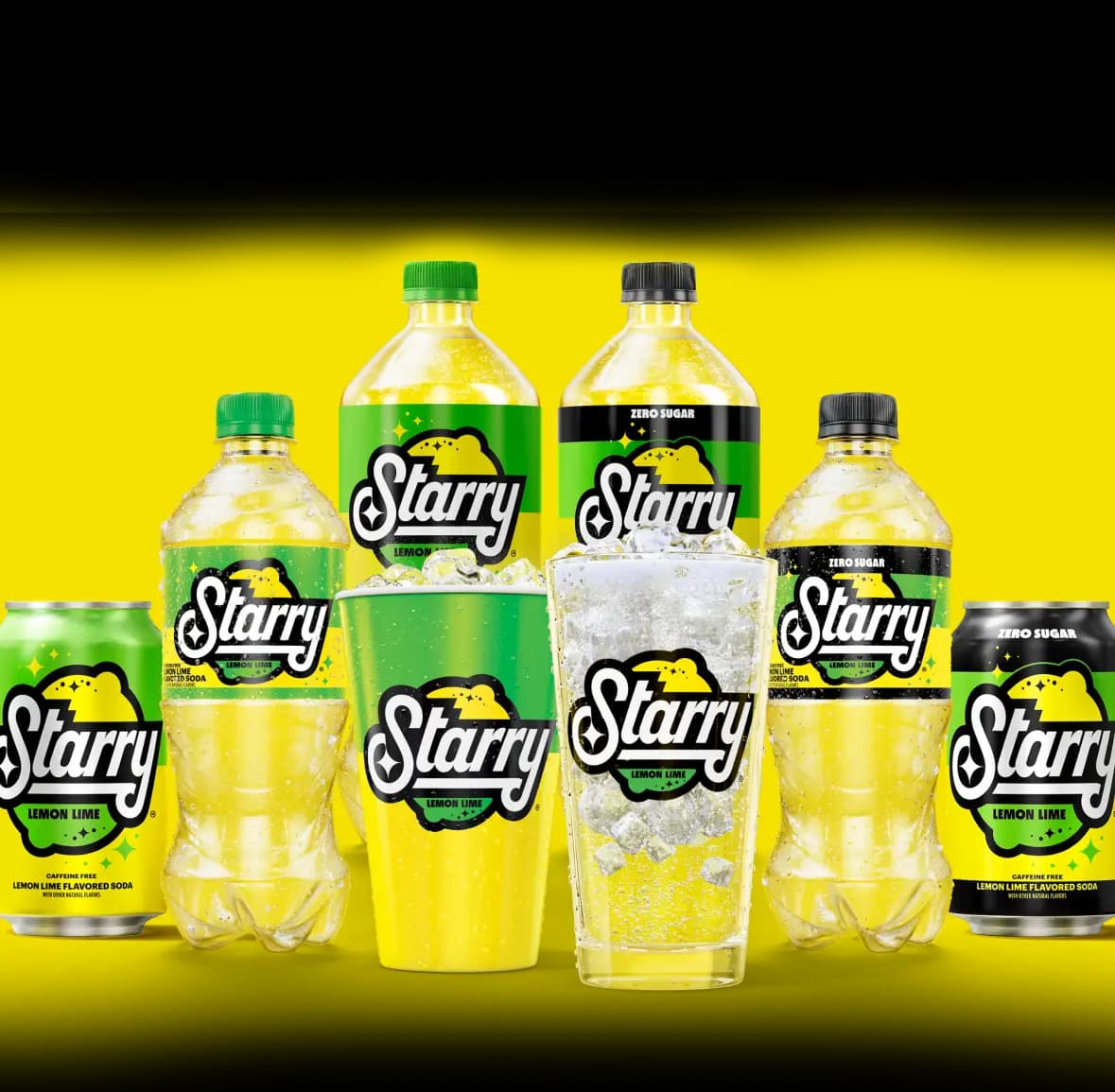 starry lemon lime beverages